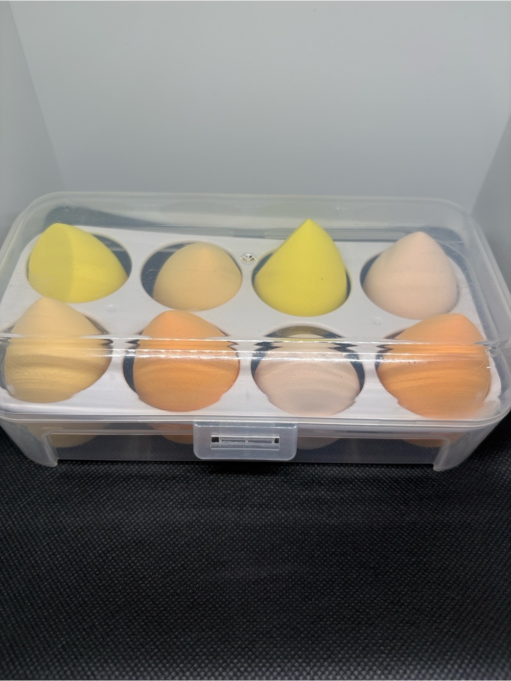 Makeup Sponge Set - Yellow, Peach, Beige